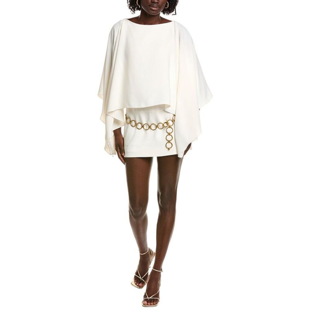 Alexis Womens  Kellis Dress With Belt, White